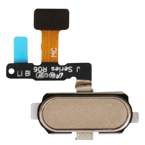 Lecteur d'empreintes digitales avec câble flexible pour Samsung Galaxy J7 Pro (J730 / 2017) (Or) – Image 2