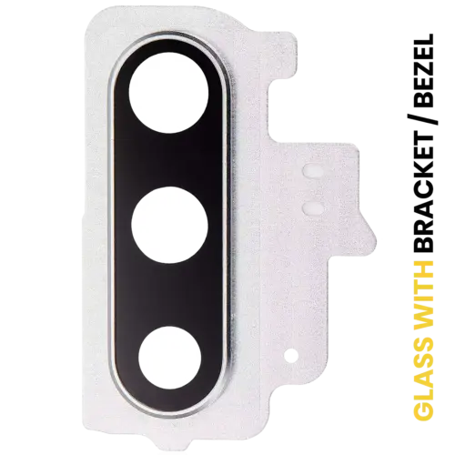 Back Camera Lens With Bracket / Bezel For Samsung Galaxy Note 10 (Aura White)