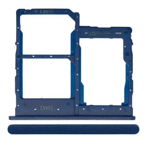 Dual Sim Card Tray For Samsung Galaxy A01 Core (A013 / 2020) (Blue)
