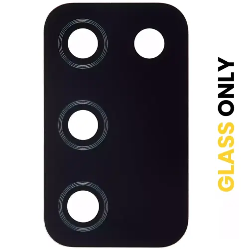 Caméra arrière lentille (verre Only) avec adhésif pour Samsung Galaxy A03S (A037F / A037M / 2021)