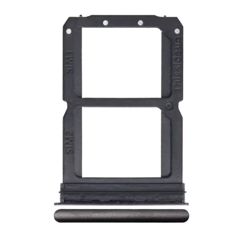 Dual Sim Card Tray For OnePlus 6T (A6010 / A6013) (Midnight Black)