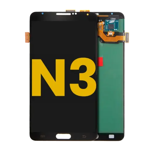 OLED Assembly Without Frame For Samsung Galaxy Note 3 (Refurbished) (All Models) (Black)