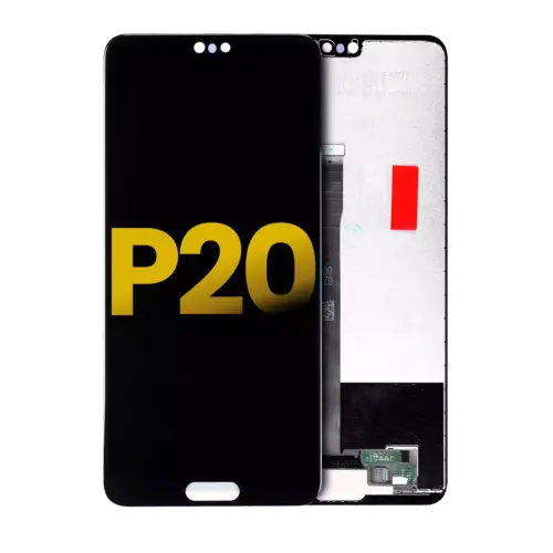 LCD Assembly Without Frame For Huawei P20 (Refurbished) (Black)