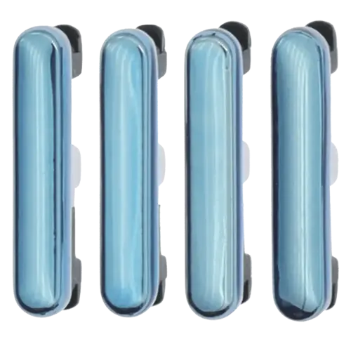 Hard Buttons (Power / Volume) For LG Stylo 6 / K71 (Silver) (4 Piece Set)