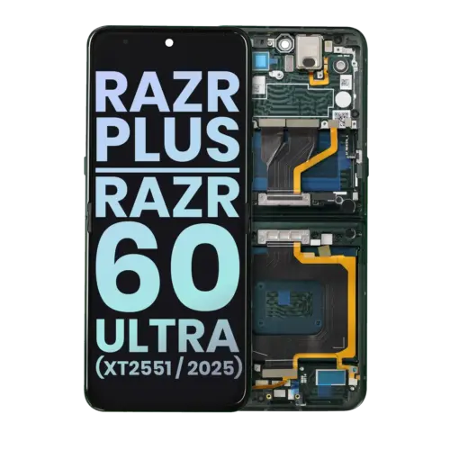 Main OLED Assembly For Motorola Razr Plus / Razr 60 Ultra (XT2551 / 2025) (Genuine OEM) (Scarab)
