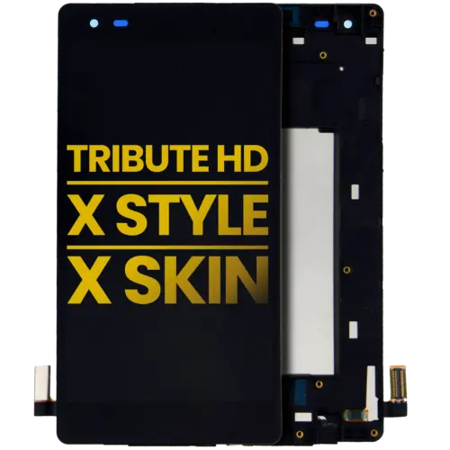 LCD Assembly With Frame For LG Tribute HD (LS676) / LG X Style (K200 / L53BL / L56VL) / LG X Skin (F740) (Refurbished) (Black)