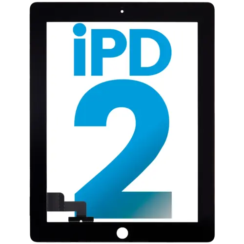 Digitizer For iPad 2 (Aftermarket) (Black)