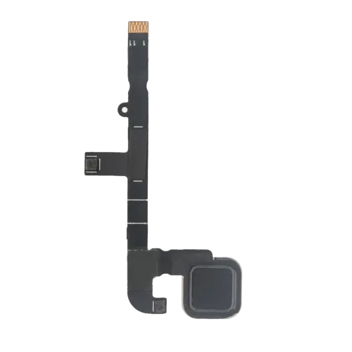 Home Button With Flex Cable For Motorola Moto Z Play Droid (XT1635 / 2016) (Black)