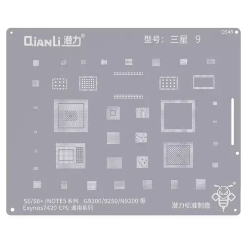 Bumblebee Stencil (QS48) For Samsung S6 / S6 Plus / Note 5 (Exynos7420) CPU Universal Series (Qianli)