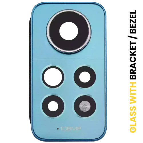 Back Camera Lens With Bracket / Bezel For Xiaomi Redmi Note 12 Pro 4G (Star Blue)