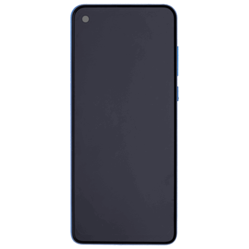 Écran LCD avec cadre pour Motorola One Action (XT2013-1 / XT2013-2 / XT2013-4 / 2019) (Pièce d'origine constructeur) (Bleu denim) – Image 4