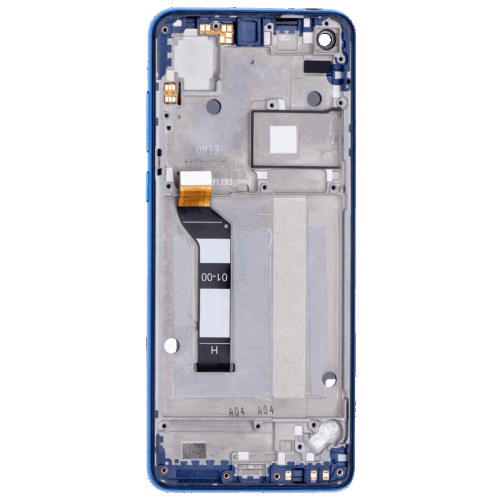 Écran LCD avec cadre pour Motorola One Action (XT2013-1 / XT2013-2 / XT2013-4 / 2019) (Pièce d'origine constructeur) (Bleu denim) – Image 5