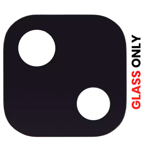 Back Camera Lens (Glass Only) With Adhesive For Google Pixel 4A (Aftermarket Plus)