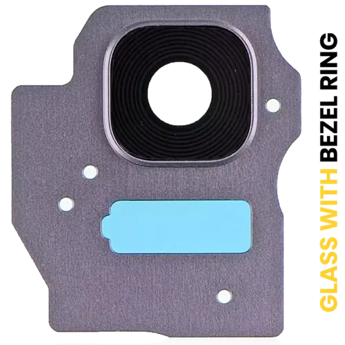 Back Camera Lens With Bezel Ring For Samsung Galaxy S8 Plus (Orchid Gray)