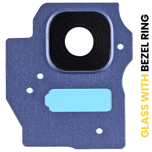 Back Camera Lens With Bezel Ring For Samsung Galaxy S8 Plus (Blue) – Image 2
