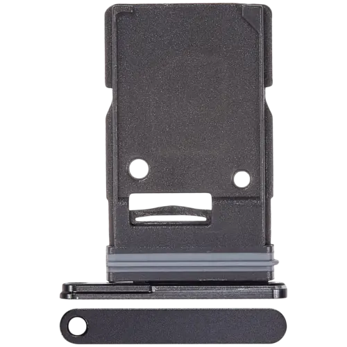 Single Sim Card Tray For Samsung Galaxy Z Fold 7 (F966) (Premium) (Jet Black)