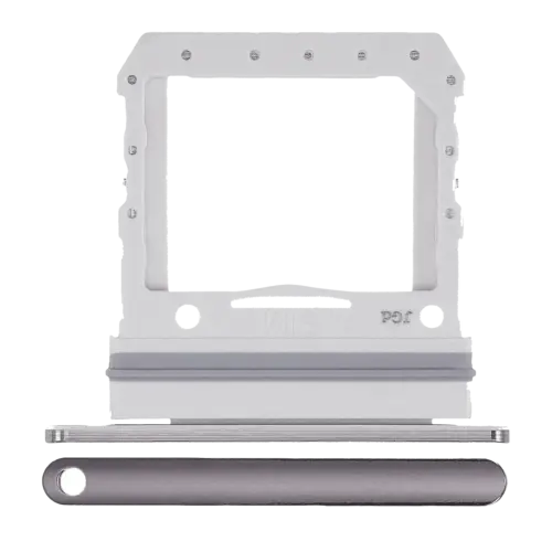 Single Sim Card Tray For Samsung Galaxy Z Flip 4G (F700) / Z Flip 5G (F707) (Mystic Gray)