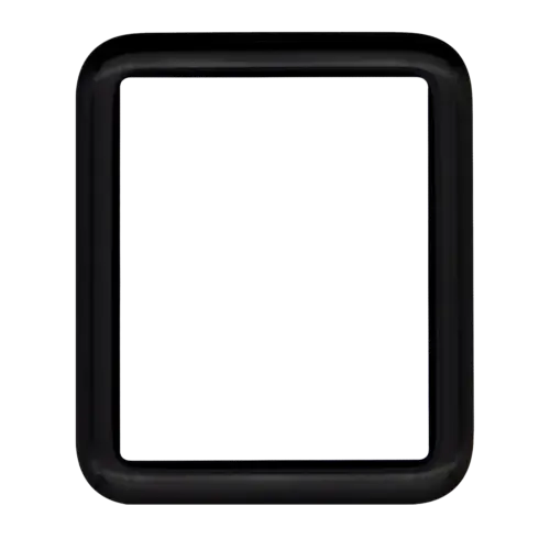 2 in 1 Front Cover Glass with OCA For Watch Series 1 (42MM)
