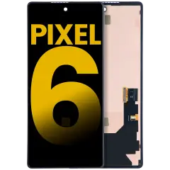 Bloc écran OLED avec cadre (sans empreinte digitale capteur) pour Google Pixel 6 (reconditionné) (toutes couleurs)