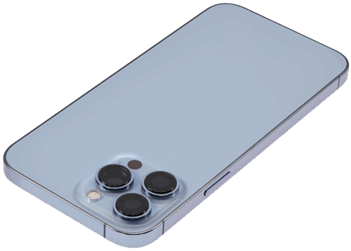 Back châssis W/ Small Parts pour iPhone 13 Pro Max (EU / Global Version) (Used OEM Pull: Grade B) (Sierra Blue) – Image 6