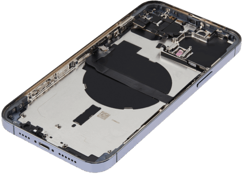 Coque arrière avec petites pièces pour iPhone 13 Pro Max (version UE/globale) (pièce d'origine d'occasion: grade C) (bleu Sierra) – Image 7