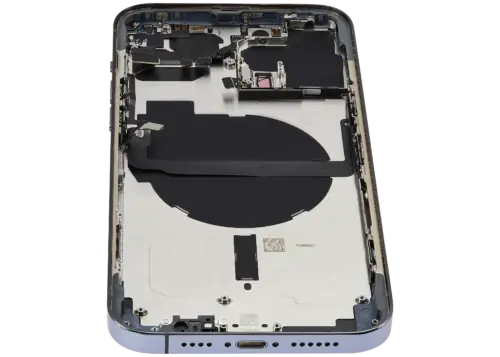 Coque arrière avec petites pièces pour iPhone 13 Pro Max (version UE/globale) (pièce d'origine d'occasion: grade C) (bleu Sierra) – Image 8