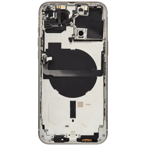 Coque arrière avec petites pièces pour iPhone 13 Pro Max (version UE/globale) (pièce d'origine d'occasion: grade B) (argent) – Image 5