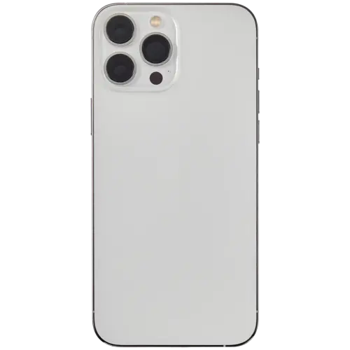 Back châssis W/ Small Parts pour iPhone 13 Pro Max (EU / Global Version) (Used OEM Pull: Grade C) (argent) – Image 4