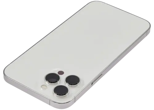Back châssis W/ Small Parts pour iPhone 13 Pro Max (EU / Global Version) (Used OEM Pull: Grade C) (argent) – Image 6