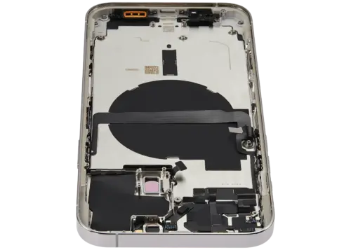 Back châssis W/ Small Parts pour iPhone 13 Pro Max (EU / Global Version) (Used OEM Pull: Grade C) (argent) – Image 9