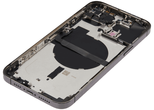 Back châssis W/ Small Parts pour iPhone 13 Pro Max (EU / Global Version) (Used OEM Pull: Grade B) (graphite) – Image 7