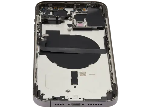 Back châssis W/ Small Parts pour iPhone 13 Pro Max (EU / Global Version) (Used OEM Pull: Grade B) (graphite) – Image 8