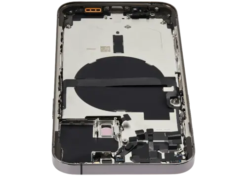 Back châssis W/ Small Parts pour iPhone 13 Pro Max (EU / Global Version) (Used OEM Pull: Grade B) (graphite) – Image 9