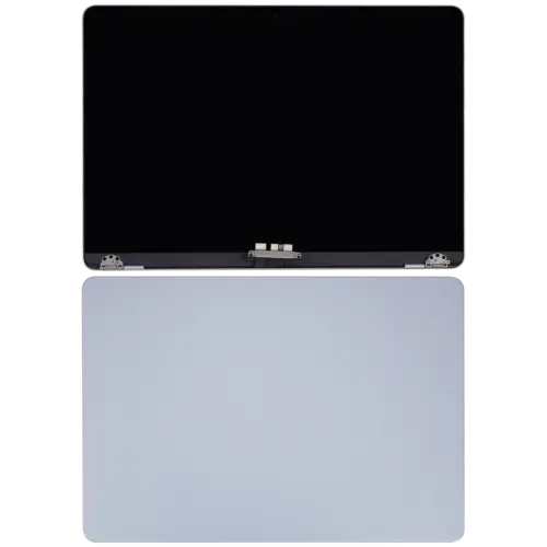 Complete LCD Display Assembly For MacBook Air 13" (A3240 /Early 2025) (Pre-installed Lid Angle Sensor cable) (Used OEM Pull: Grade A) (Sky Blue) – Image 2