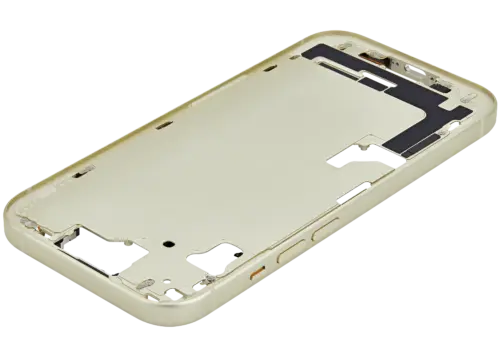 Mid-cadre châssis W/ Small Parts pour iPhone 15 (US Version) (Used OEM Pull: Grade A) (jaune) – Image 6
