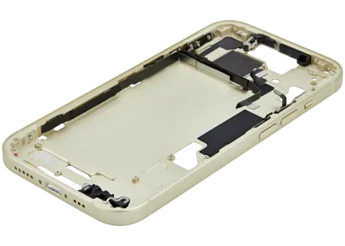 Mid-cadre châssis W/ Small Parts pour iPhone 15 (US Version) (Used OEM Pull: Grade A) (jaune) – Image 7