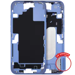 Mid-cadre châssis avec Power et bouton volume pour iPhone 16 Plus (US Version) (compatible qualité supérieure) (Ultramarine)