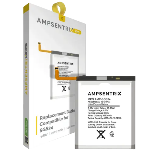 De remplacement batterie pour Samsung Galaxy S24 5G (AmpSentrix Pro) – Image 2