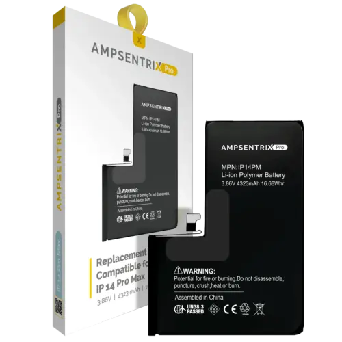 Batterie de remplacement pour iPhone 14 Pro Max (AmpSentrix Pro) – Image 2