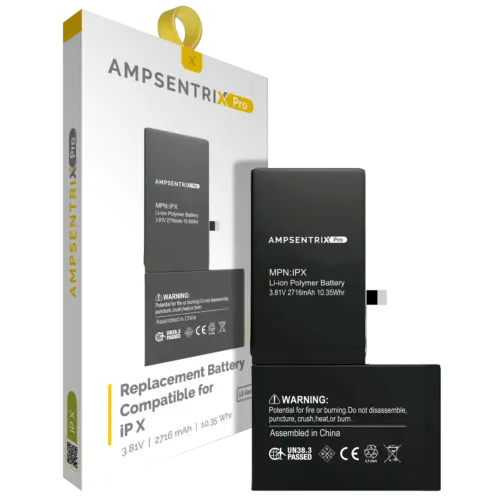 Batterie de remplacement pour iPhone X (AmpSentrix Pro) – Image 2