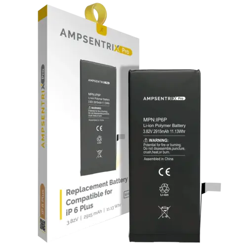 Replacement Battery For iPhone 6 Plus (AmpSentrix Pro)
