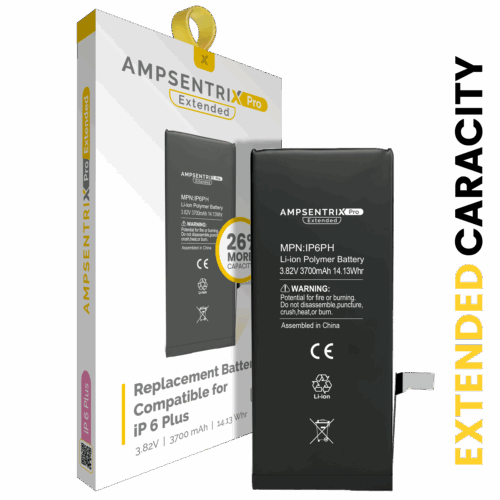 De remplacement batterie pour iPhone 6 Plus (AmpSentrix Pro Extended)