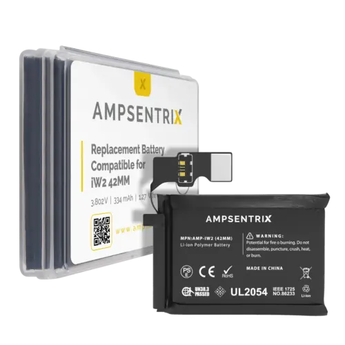 Replacement Battery For Watch Series 2 (42MM) (AmpSentrix Pro)