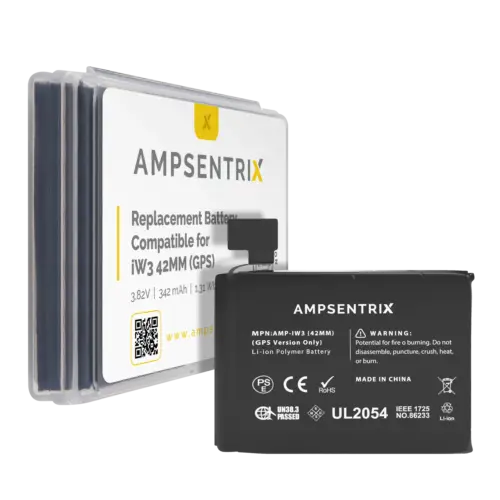 Replacement Battery For Watch Series 3 (42MM) (GPS Version Only) (AmpSentrix Pro) – Image 2