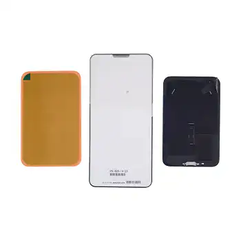 Back Glass w/ MagSafe Magnet & NFC & Flashlight Flex For iPhone 17 Pro Max (Genuine OEM) (Cosmic Orange)