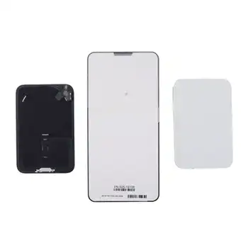 Back Glass w/ MagSafe Magnet & NFC & Flashlight Flex For iPhone 17 Pro (Genuine OEM) (Silver)