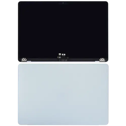 Complete écran LCD bloc pour MacBook Air 15" (A3241 / Early 2025) (Pre-installed Lid Angle Sensor cable) (Used OEM Pull: Grade A) (Sky Blue) – Image 2