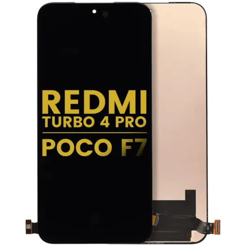 OLED Assembly Without Frame For Xiaomi 15T 5G / Xiaomi Redmi Turbo 4 Pro / Xiaomi Poco F7 (Refurbished) (All Colors)