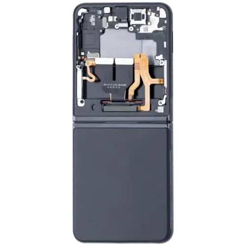 Écran OLED interne avec cadre pour Samsung Galaxy Z Flip 3 5G (États-Unis et international) (lot de service) (Noir fantôme) – Image 5