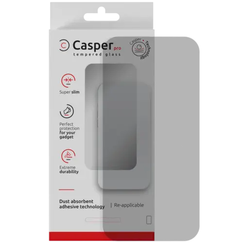 Casper Pro Tempered Glass For iPhone Air (Retail Pack) (Matte)